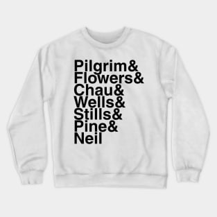 Scott Pilgrim's Helvetica List Crewneck Sweatshirt